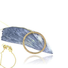 Load image into Gallery viewer, Driftwood Circle Pendant - 9 Karat Yellow Gold