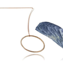 Load image into Gallery viewer, Driftwood Circle Pendant - 9 Karat Rose Gold