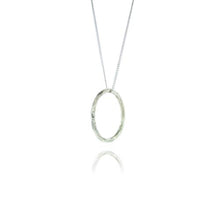Load image into Gallery viewer, Driftwood Circle Pendant - 9 Karat White Gold