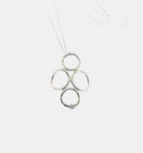 Load image into Gallery viewer, 4 Circle Pendant - Sterling Silver
