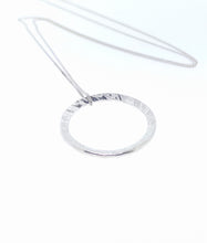 Load image into Gallery viewer, Full Circle Pendant - 9 Karat White Gold