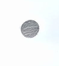 Load image into Gallery viewer, Ripple Disc Ring - 9 Karat White Gold.