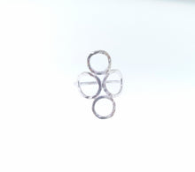 Load image into Gallery viewer, 4 Circle Ring - 9 Karat White Gold
