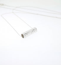 Load image into Gallery viewer, Driftwood Log Pendant - Sterling Silver
