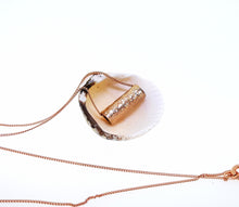 Load image into Gallery viewer, Driftwood Log Pendant - 9 Karat Rose Gold