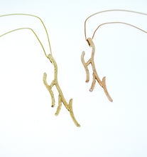Load image into Gallery viewer, Driftwood Beach Pendant - Rose Gold Plated