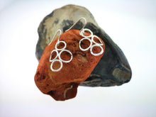 Load image into Gallery viewer, 4 Circle Earrings - 9 Karat White Gold