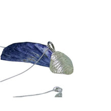 Load image into Gallery viewer, Ripple Arc Pendant - 9 Karat White Gold