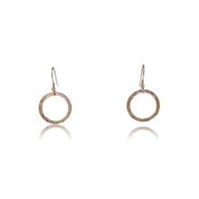 Load image into Gallery viewer, Full Circle Earrings - 9 Karat Rose Gold