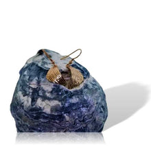 Load image into Gallery viewer, Ripple Curved Earrings - 9 Karat Rose Gold