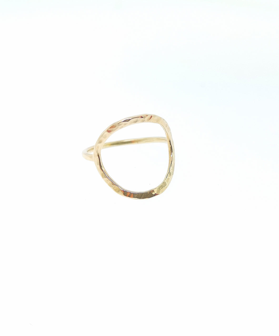 Full Circle Ring - Yellow Gold Plated