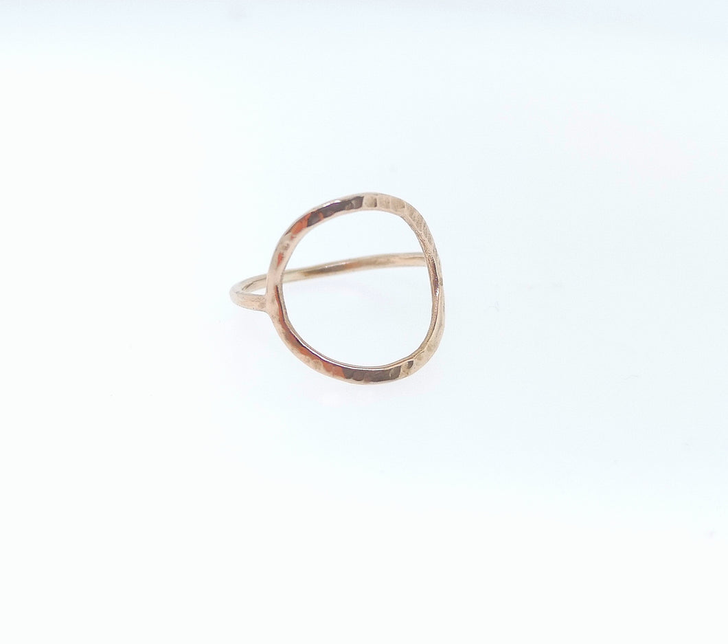 Full Circle Ring - Rose Gold Plated