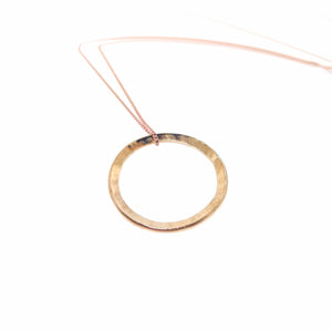 Full Circle Pendant - Rose Gold Plated