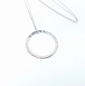 Full Circle Pendant - Sterling Silver