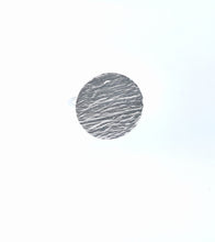 Load image into Gallery viewer, Ripple Disc Ring - 9 Karat White Gold.
