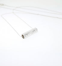Load image into Gallery viewer, Driftwood Log Pendant - Sterling Silver
