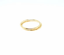 Load image into Gallery viewer, Circle Stacking Ring - Yellow Gold Plated
