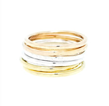 Load image into Gallery viewer, Circle Stacking Ring - Rose Gold Plated
