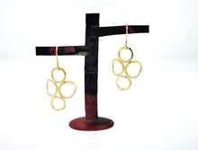Load image into Gallery viewer, 4 Circle Earrings - Yellow Gold Plated
