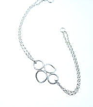 Load image into Gallery viewer, 4 Circle Bracelet - Sterling Silver
