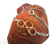 Load image into Gallery viewer, 4 Circle Bracelet - Rose Gold Plated
