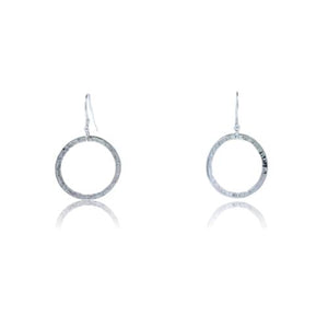 Full Circle Earrings - Sterling Silver